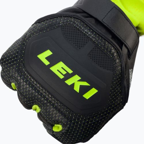 LEKI Worldcup Race Flex S Speed System Herren Skihandschuh schwarz-grün 649802301080