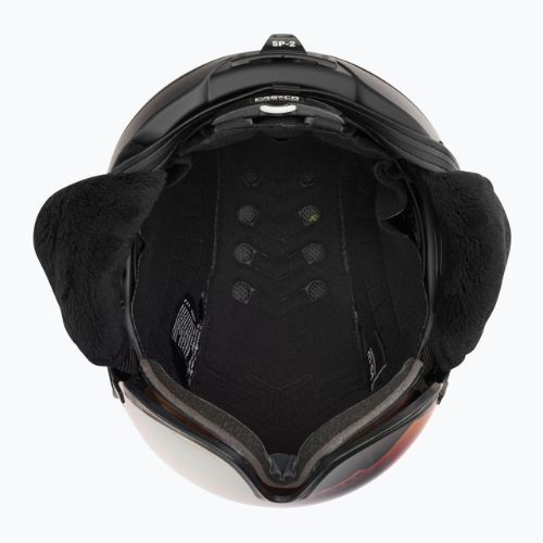 CASCO Skihelm SP-2 Carbonic Visor schwarz 07.3732