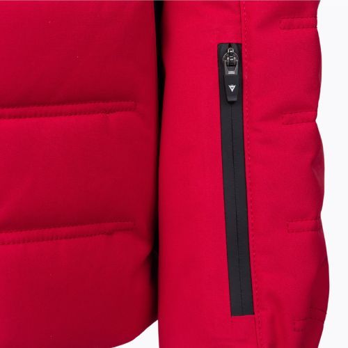 Skijacke für Kinder Dainese Ribbo Padding cherry tomato/chili pepper