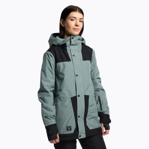 Damen Snowboard Jacke Volcom Ell Ins Gore-Tex blau H0452302