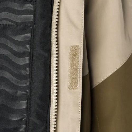 Men's Volcom L Ins Gore-Tex braun und beige Snowboard Jacke G0452302