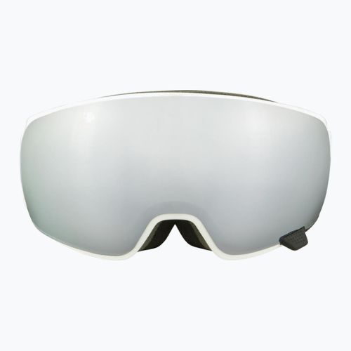 Skibrille Alpina Double Jack Mag Q-Lite white gloss/mirror black