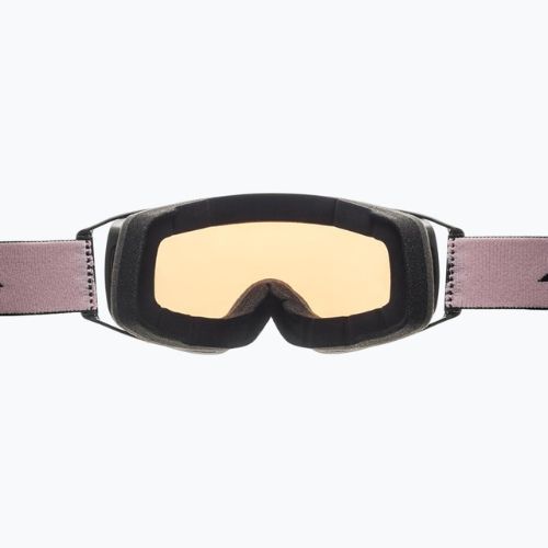 Skibrille Alpina Double Jack Mag Q-Lite black/rose matt/mirror black