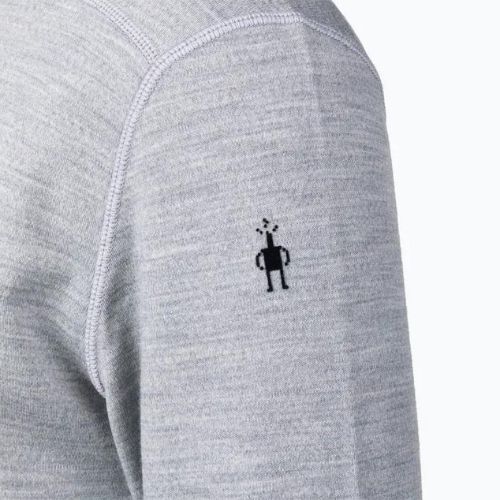 Herren Thermoaktiv-Longsleeve Smartwool Merino 250 Baselayer Crew Boxed light gray heather