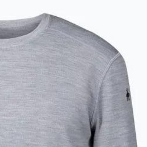 Herren Thermoaktiv-Longsleeve Smartwool Merino 250 Baselayer Crew Boxed light gray heather