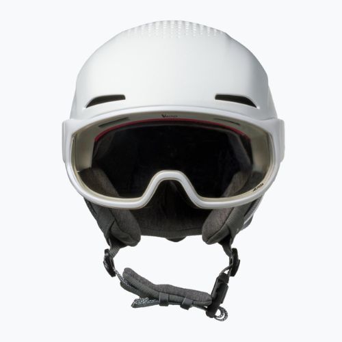 Skihelm Alpina Alto V white matt