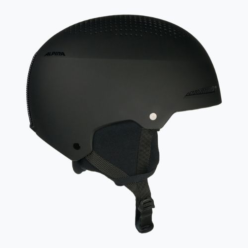 Skihelm Alpina Arber black matte