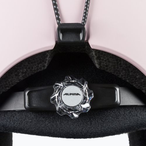 Skihelm Alpina Arber rose matt