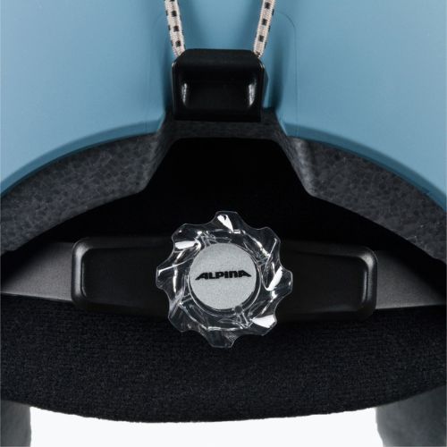 Skihelm Alpina Arber skyblue matt