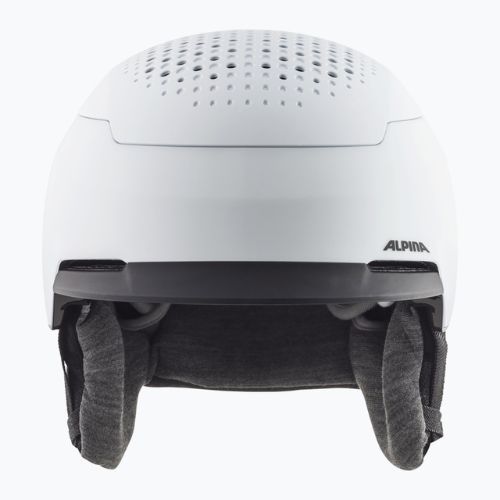 Skihelm Alpina Gems white matt