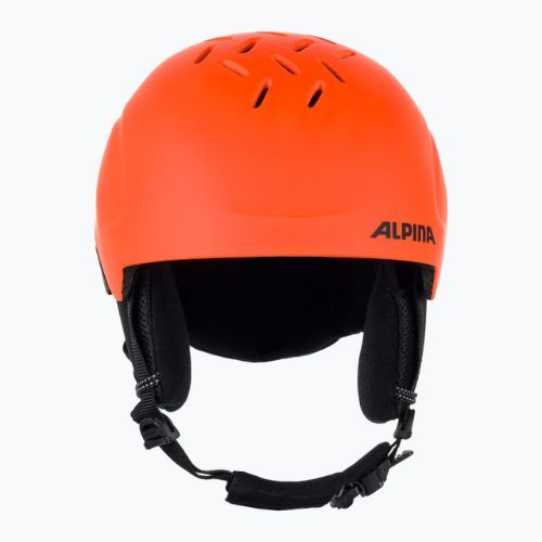 Skihelme für Kinder Alpina Pizi neon/orange matt