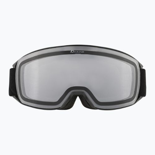Skibrille Alpina Nakiska black matt/clear