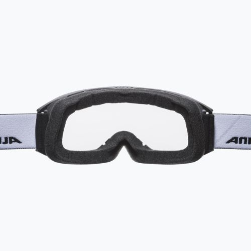 Skibrille Alpina Nakiska black matt/clear
