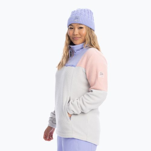 Snowboard-Sweatshirt für Frauen ROXY Chloe Kim Layer 2021 heather grey