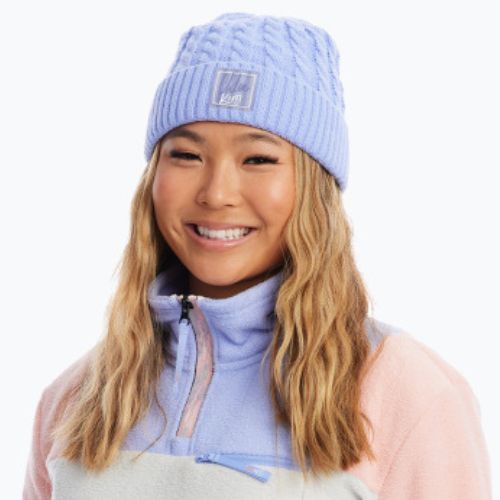 Snowboard-Sweatshirt für Frauen ROXY Chloe Kim Layer 2021 heather grey