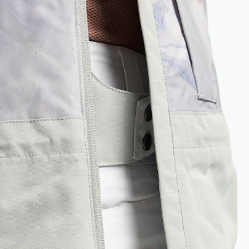 Snowboardjacke für Frauen ROXY Chloe Kim Overhead 2021 gray violet marble