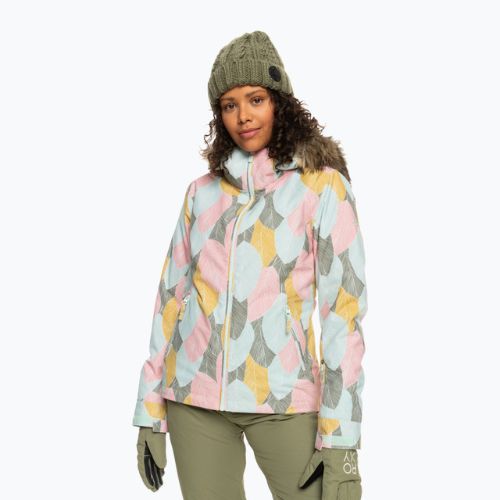 Snowboardjacke für Frauen ROXY Jet Ski 2021 deep lichen green la palmeraie