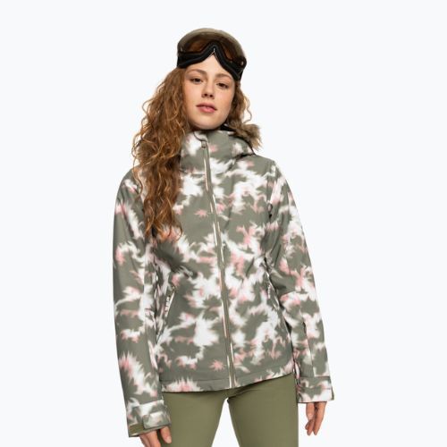 Snowboardjacke für Frauen ROXY Jet Ski 2021 deep lichen green nimal