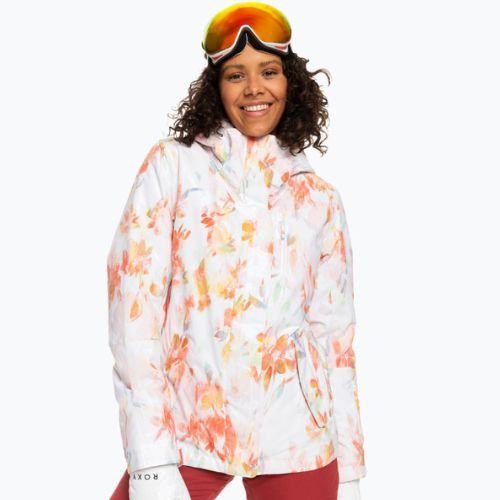 Snowboardjacke für Frauen ROXY Jetty 2021 bright white tenderness