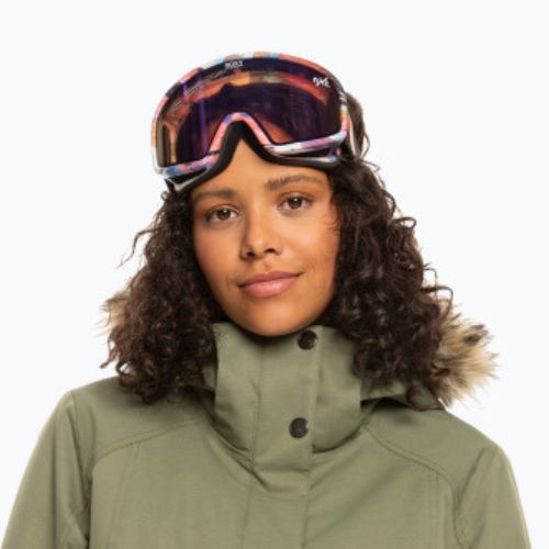 Snowboardjacke für Frauen ROXY Meade 2021 deep lichen green