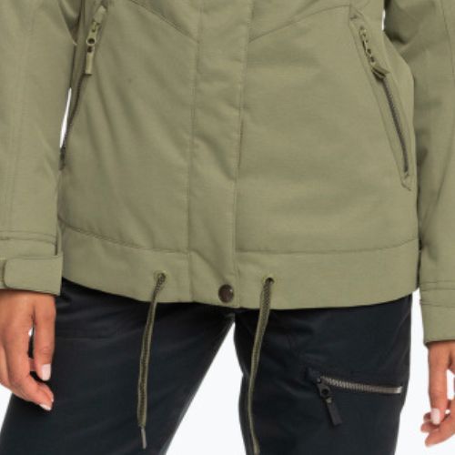 Snowboardjacke für Frauen ROXY Meade 2021 deep lichen green