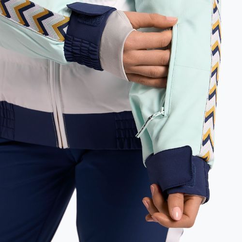 Snowboardjacke für Frauen ROXY Peak Chic Insulated 2021 fair aqua