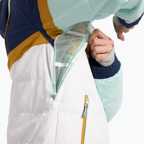 Snowboardjacke für Frauen ROXY Peak Chic Insulated 2021 fair aqua