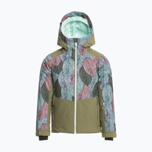 Snowboardjacke für Kinder ROXY Silverwinter 2021 fair aqua la palmeraie rg