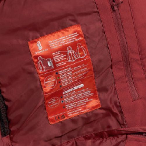 Snowboardjacke für Frauen ROXY Stated Warmlink 2021 brick red