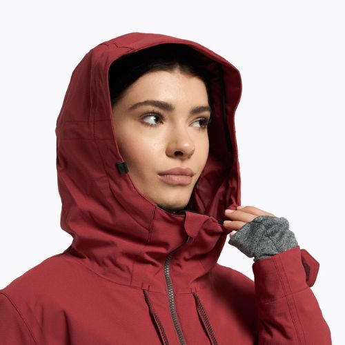 Snowboardjacke für Frauen ROXY Stated Warmlink 2021 brick red