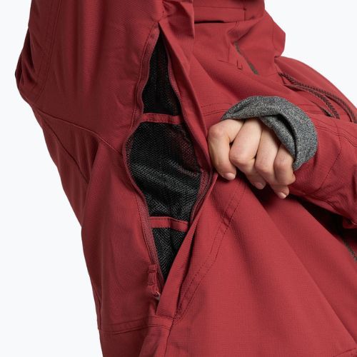 Snowboardjacke für Frauen ROXY Stated Warmlink 2021 brick red