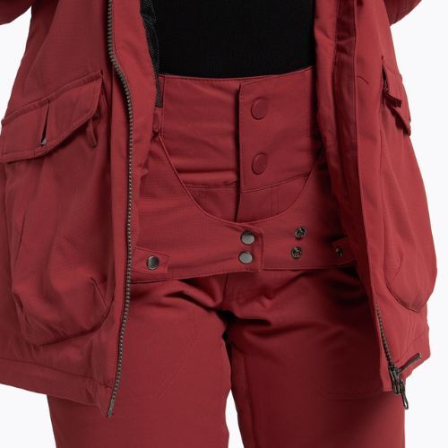 Snowboardjacke für Frauen ROXY Stated Warmlink 2021 brick red