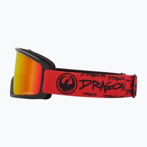 Dragon DX3 OTG Tag Skibrille rot