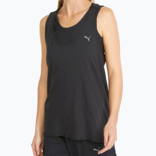 PUMA Studio Foundation Relax Damen Trainings-Top schwarz 521605 01