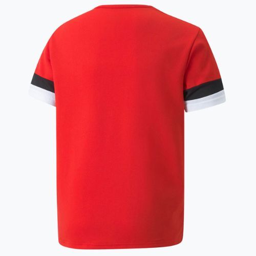 PUMA Kinder Fußballtrikot teamRISE Jersey rot 704938_01