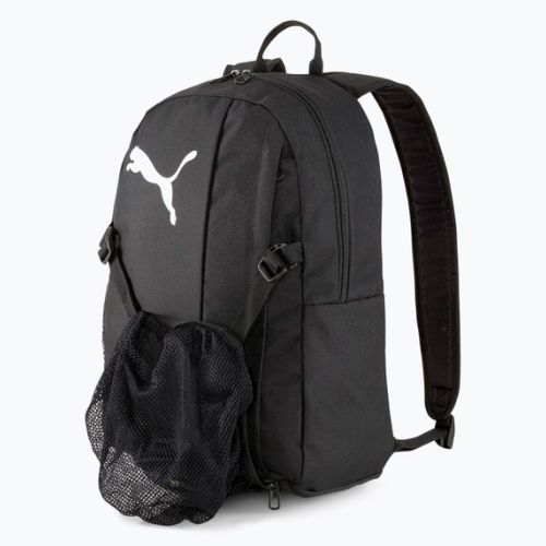 PUMA Teamgoal 23 Fußball Rucksack mit Ballnetz 22 l schwarz 077268_03