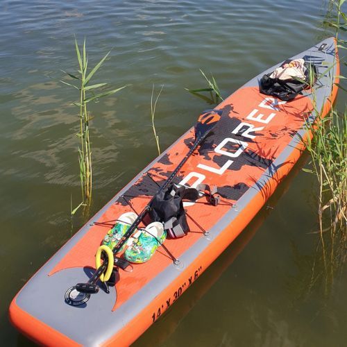 Bass SUP Explorer Brett orange-grau