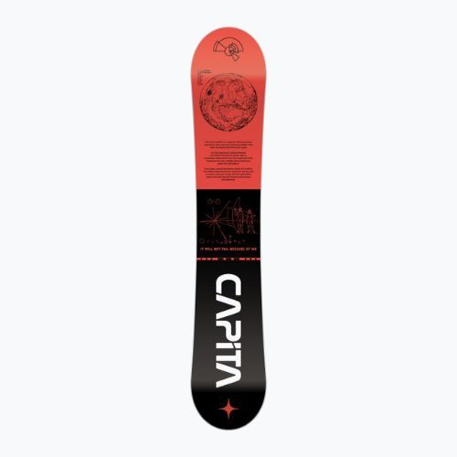 Herren CAPiTA Outerspace Living Snowboard rot 1221109