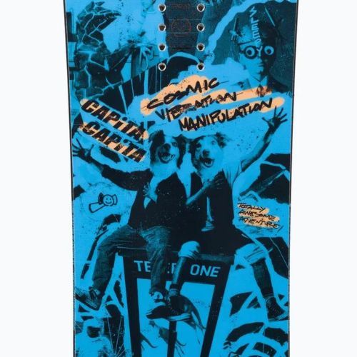Kinder Snowboard CAPiTA Scott Stevens Mini schwarz-blau 1221143
