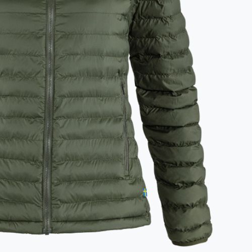 Fjällräven Damen Daunenjacke Expedition Latt Hoodie grün F86120