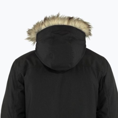 Herren Fjällräven Nuuk Parka Daunenjacke schwarz F86668