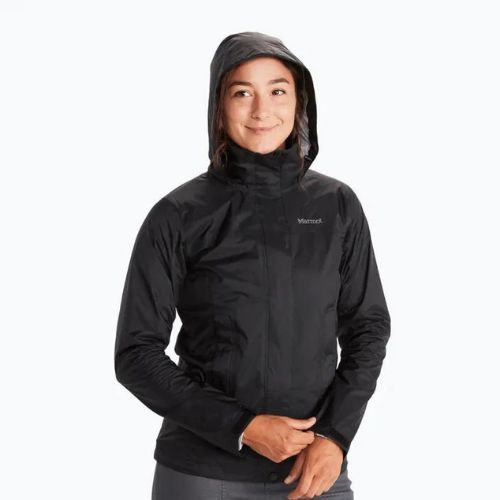 Damen-Trekkingjacke Marmot Precip Eco schwarz 46700