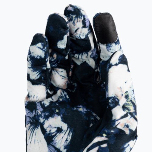 Snowboard-Handschuhe für Frauen ROXY Hydrosmart Liner 2021 true black black flowers