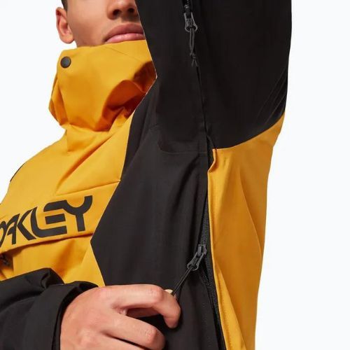 Oakley TNP TBT isoliert Anorak gelb Herren Snowboard Jacke FOA403652