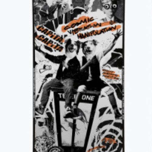 Herren CAPiTA Scott Stevens Pro Snowboard schwarz/weiß 1211127/155