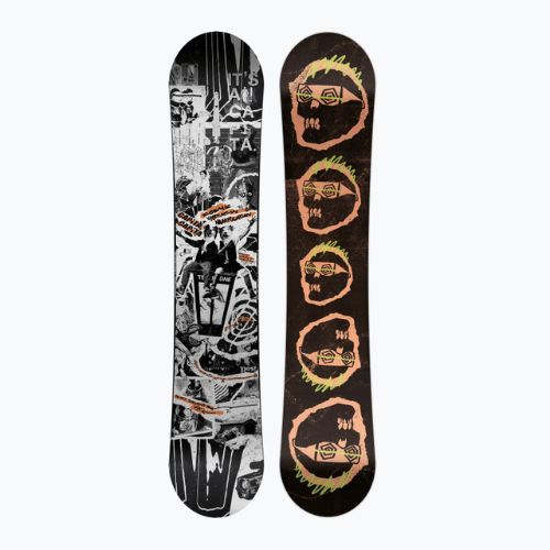 Herren CAPiTA Scott Stevens Pro Snowboard schwarz/weiß 1211127/155