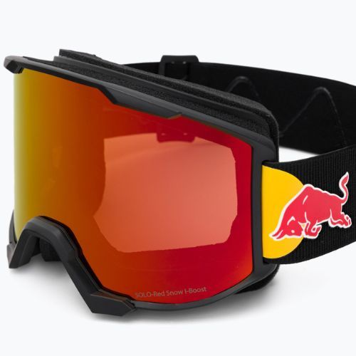 Red Bull Spect + Etui Solo High Contrast Cat3 Skibrille rot SOLO-010S
