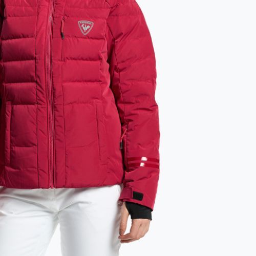 Skijacke für Frauen Rossignol Rapide Pearly red