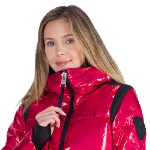 Skijacke für Frauen Rossignol Cosmic Down red