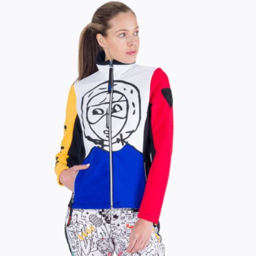 Softshell-Jacke für Frauen Rossignol Brady Soft multicolor